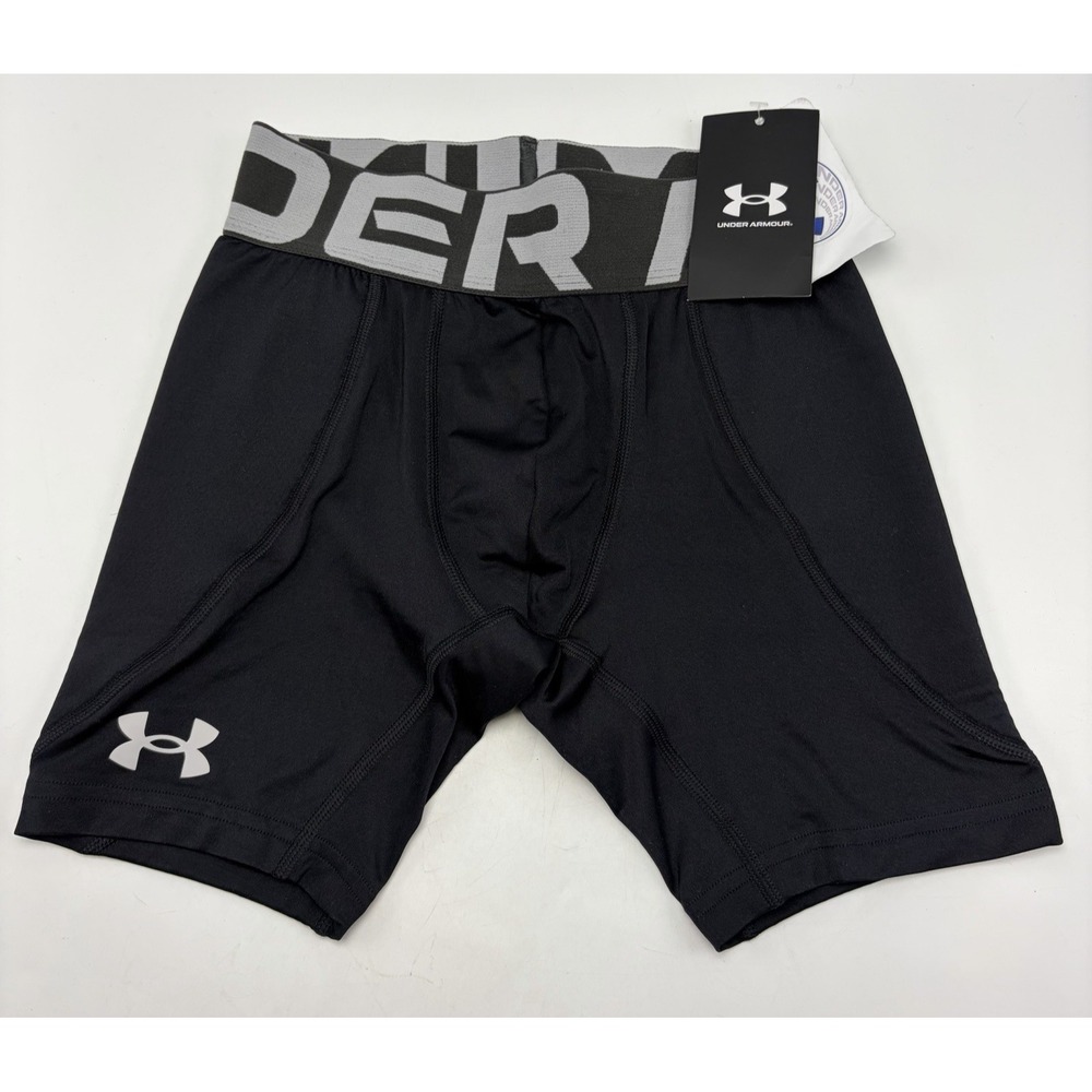Under Armour Utility Slider Compression Shorts Boys Size YS